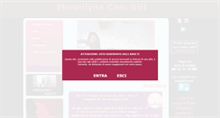 Desktop Screenshot of monellynacamgirl.com